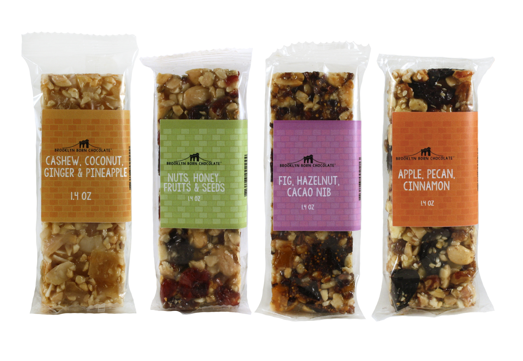 Brooklyn Born Fruit & Nut Bars